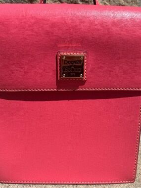 Dooney & Bourke hot Pink Saffiano Leather Mini Backpack Crossbody Bag